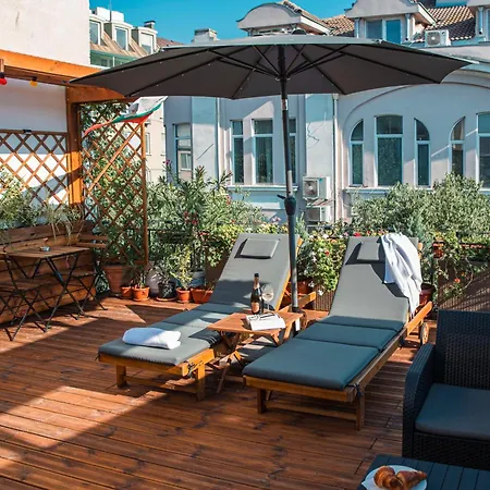 Three Dolphins With A Rooftop Terracе