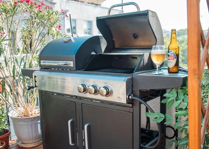 Three Dolphins With A Rooftop Terracе Varna
